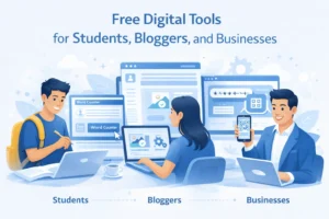 Free digital tools for students bloggers and business users